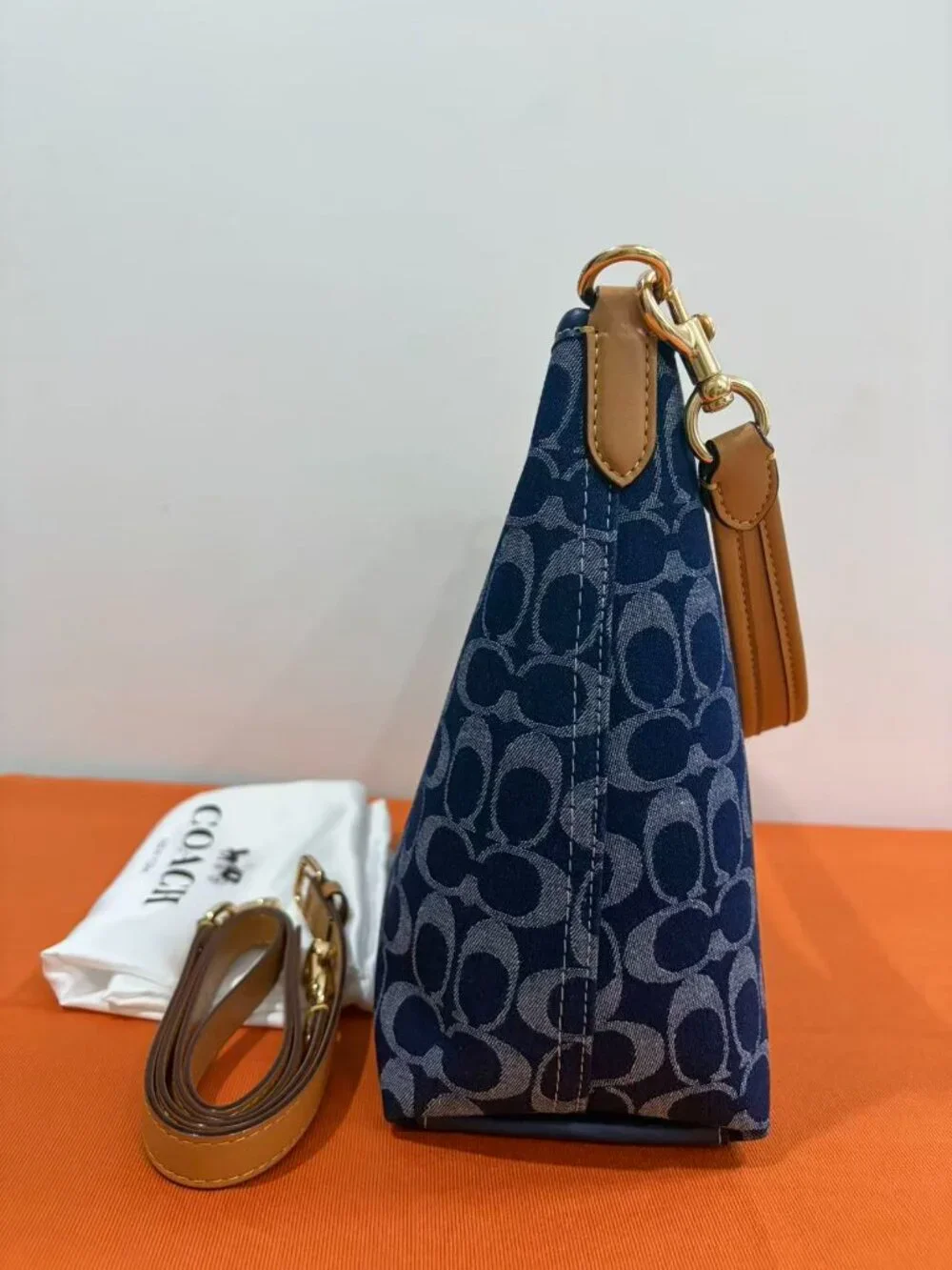 Coach Laurel Shoulder Bag in Signature Denim